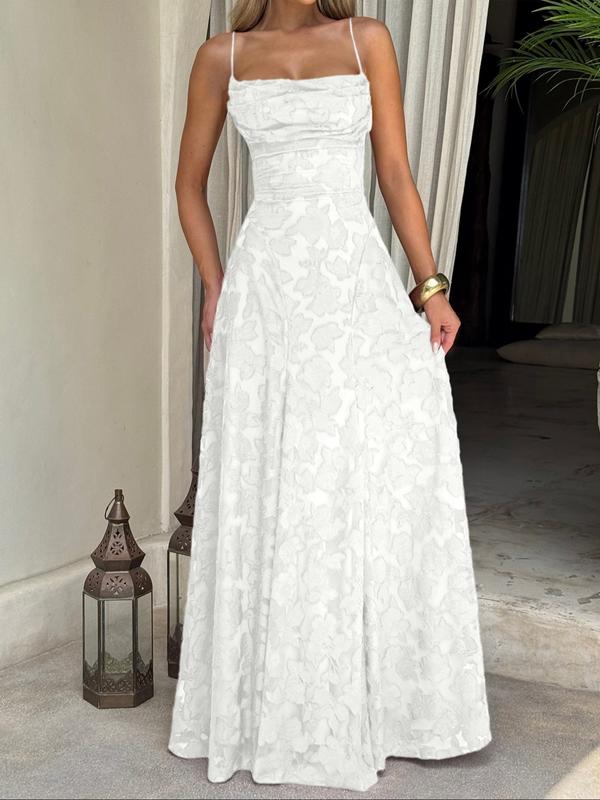 XENIA™ - Elegant Backless Lace Long Dress Fitted Design for Special Occasions & Parties