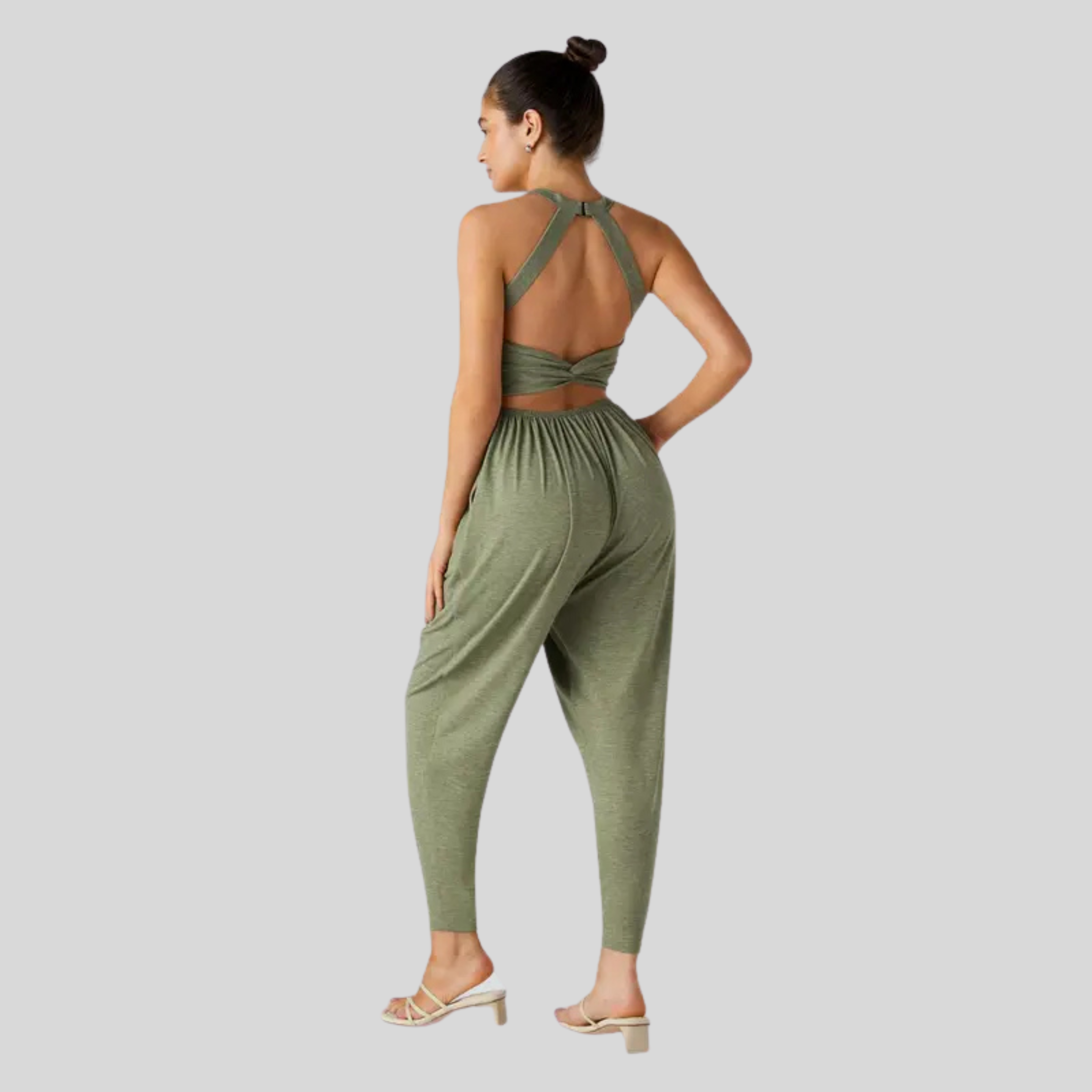 DAYEA™ – Comfy Backless U-Neck Lounge Jumpsuit