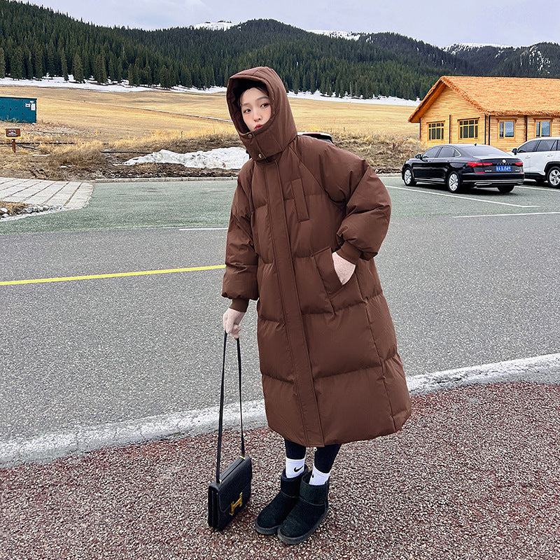 LEMI™ - Comfy Waterproof Hooded Long Puffer Jacket
