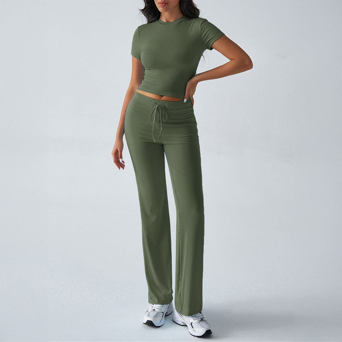 MARGARITA™ – Everyday Short Sleeve Crop and Jogger Set
