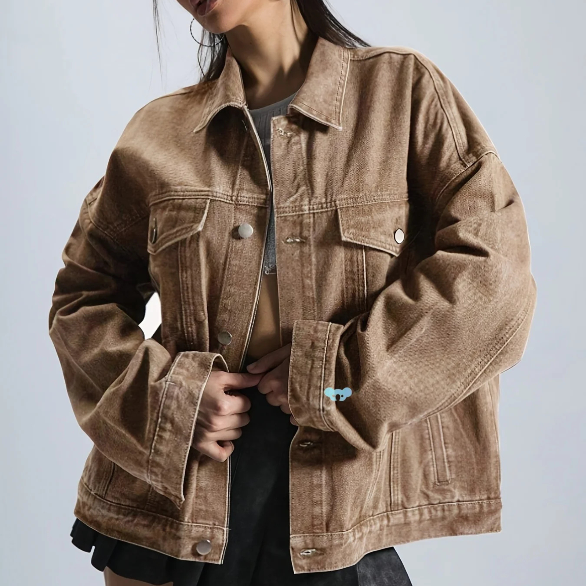 BRONTE™ - Collared Long Sleeve Jacket