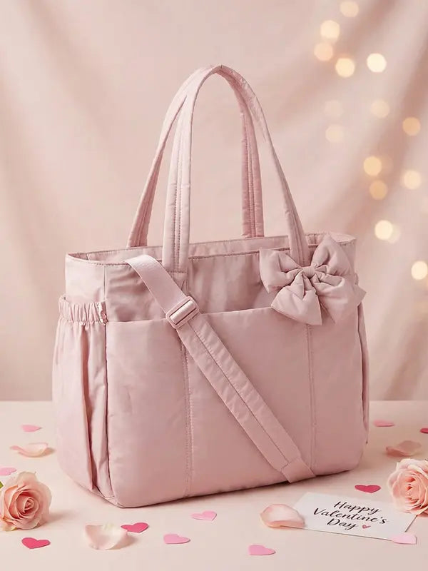 VEJA™ - Women’s Insulated Puffer Tote Bag Laptop & Cup Holder Casual Work Bag