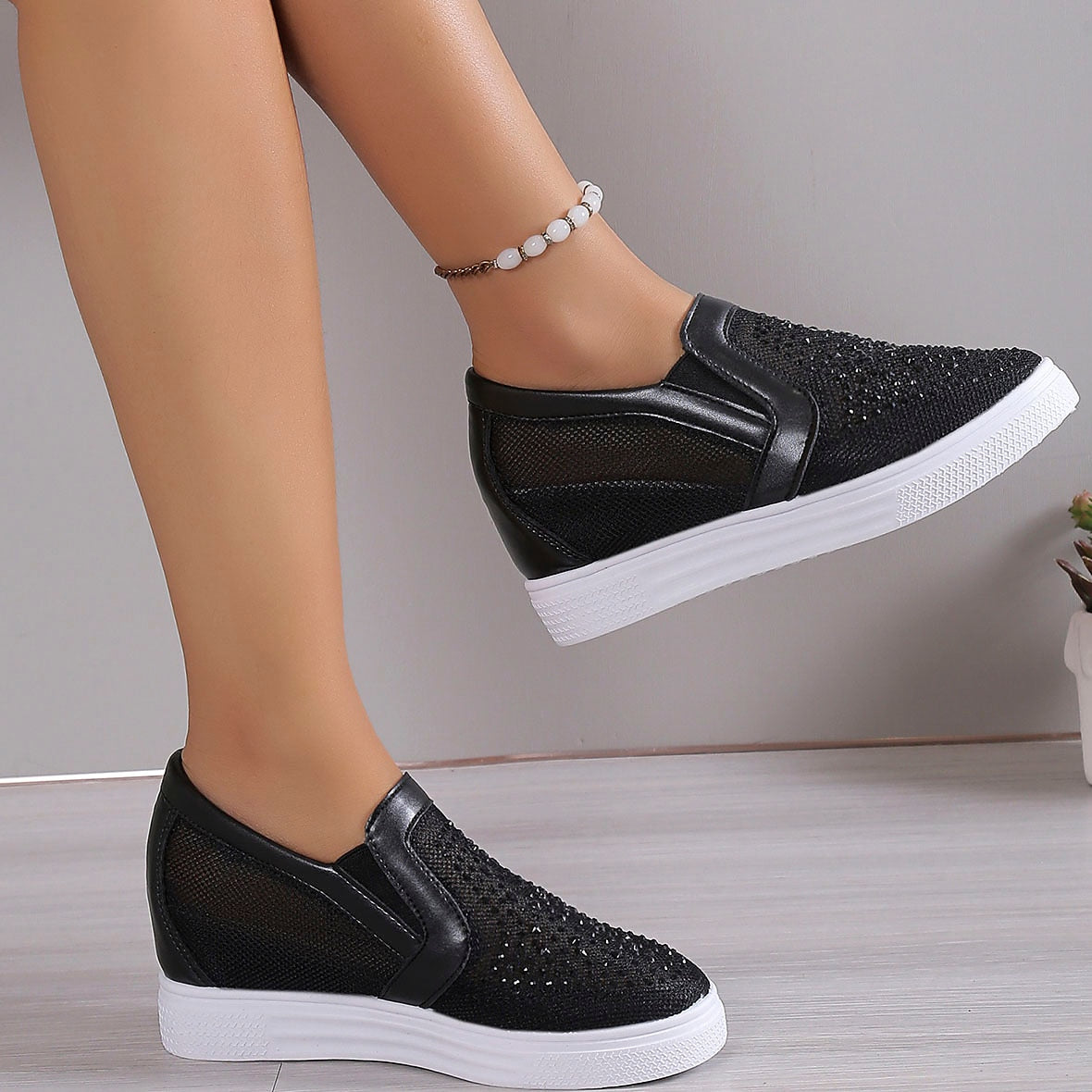 SABRINA™ - Modern Sparkle Sneakers