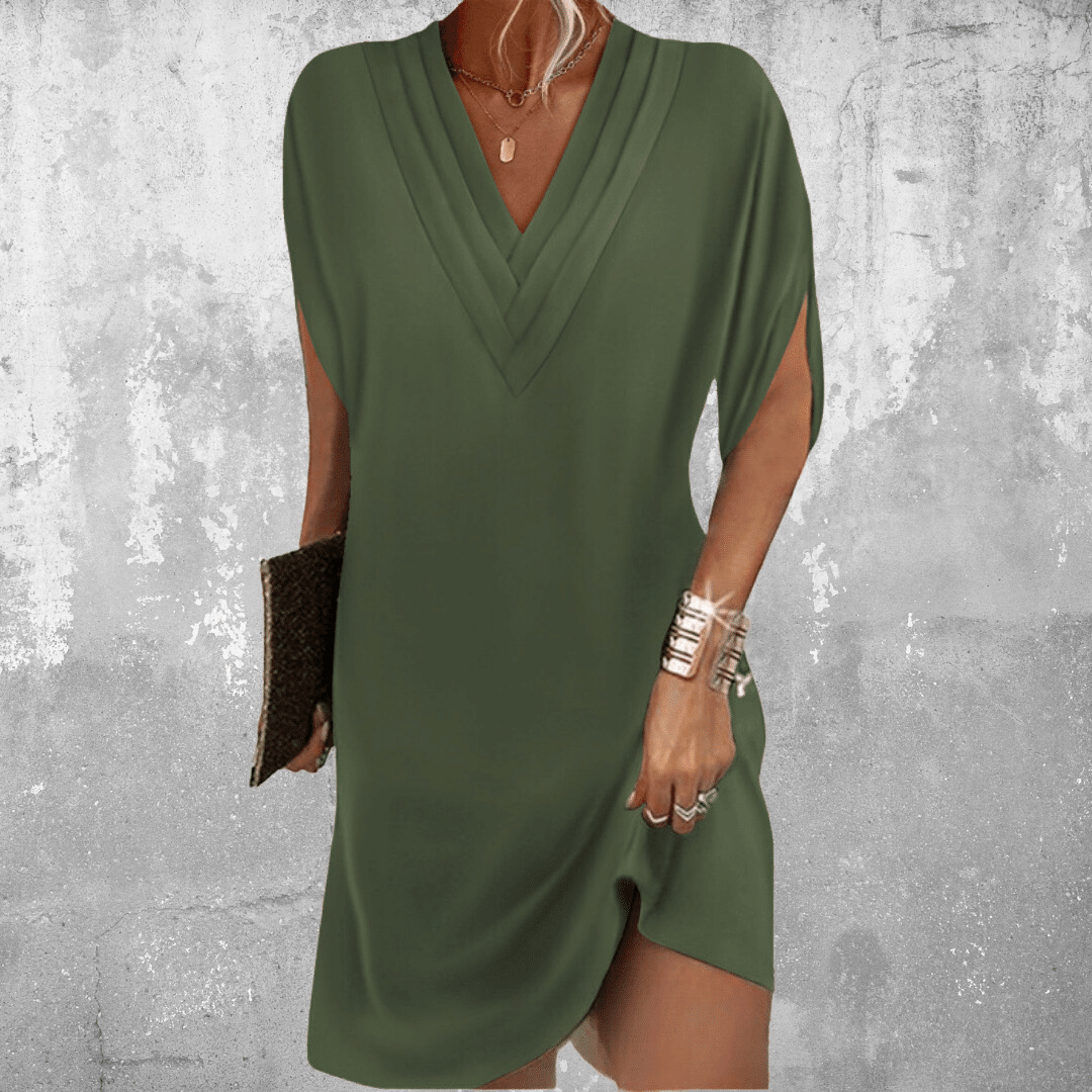 AMELIA™ - Elegant Tummy Covering Dress