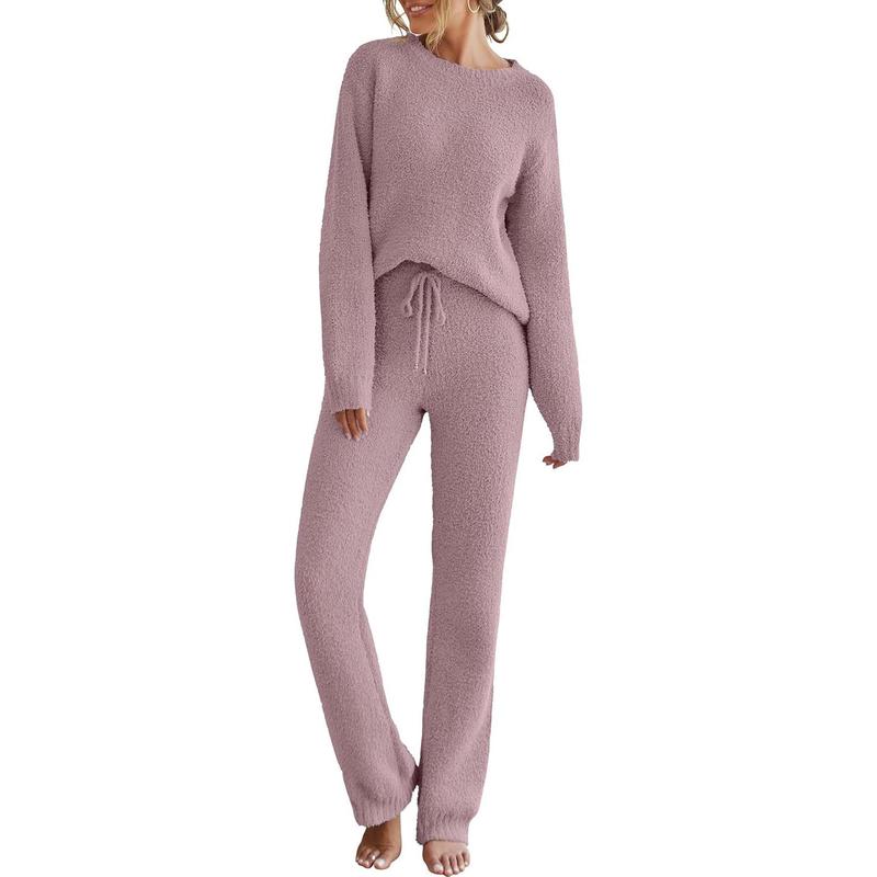ANGEL™ - Women's Cozy Pajama Set Fuzzy Fleece 2-Piece Lounge Sweater for Winter