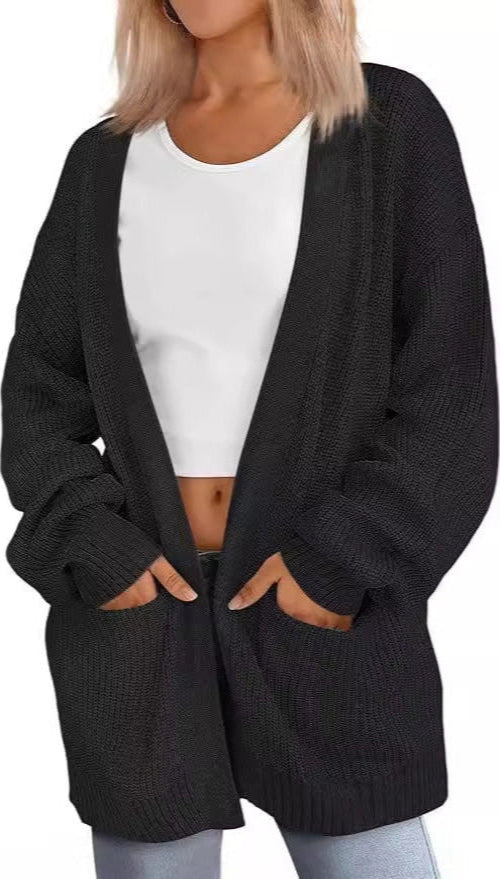 HANSEL™ - Lightweight Loose V-Neck Cardigan